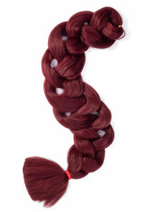 BOX BRAIDS LONG - #DARK RED