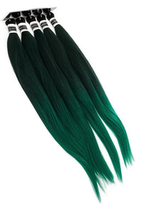 EASY BRAIDS 5-PACK 450g - 1B/GREEN