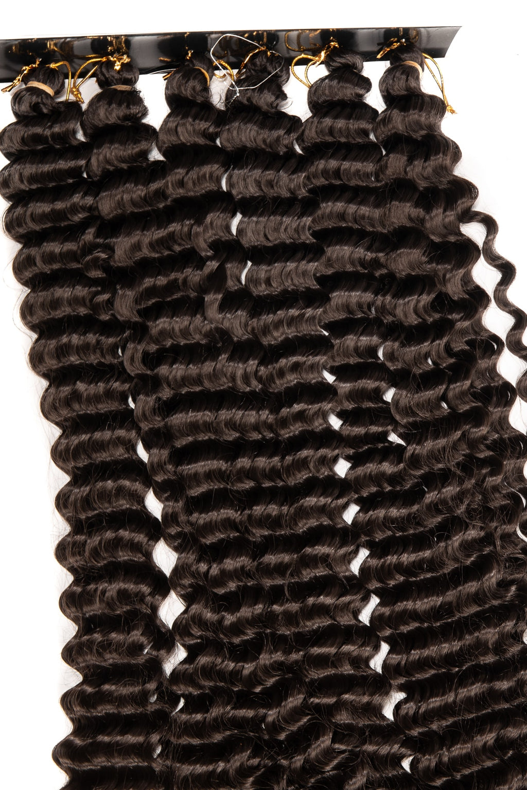 Boho Goddess Braids #1B med mjuka, glansiga lockar som ger naturlig volym och fyllighet för professionella flätor och skyddande frisyrer.