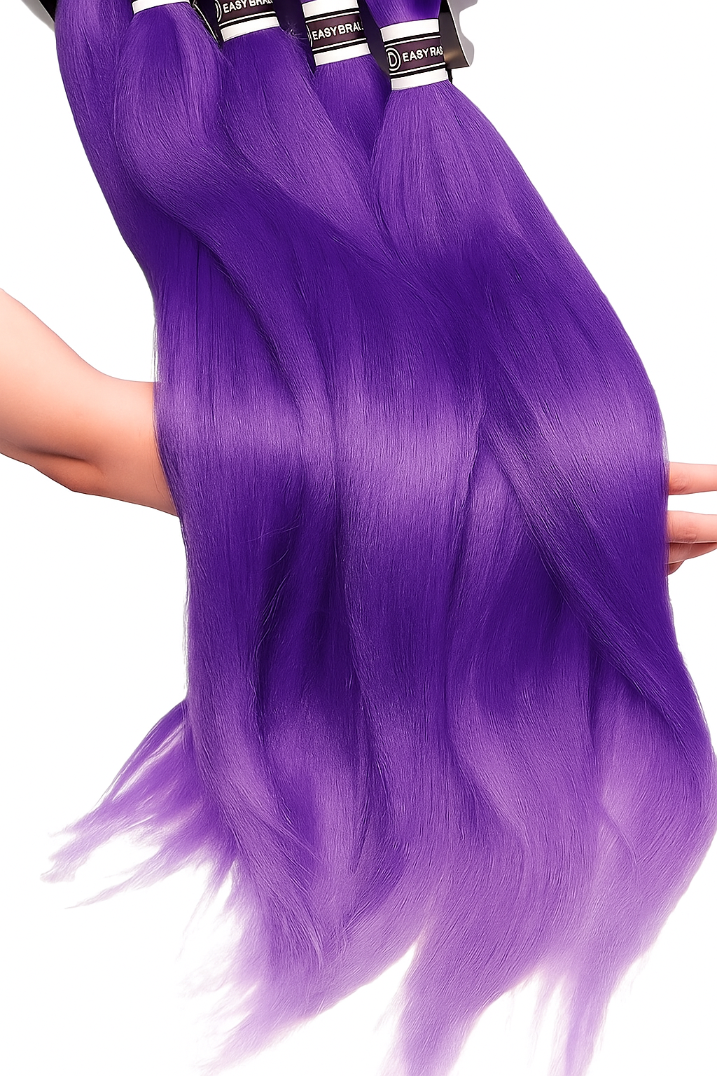 EASY BRAIDS 5 PACK 450g - #PURPLE