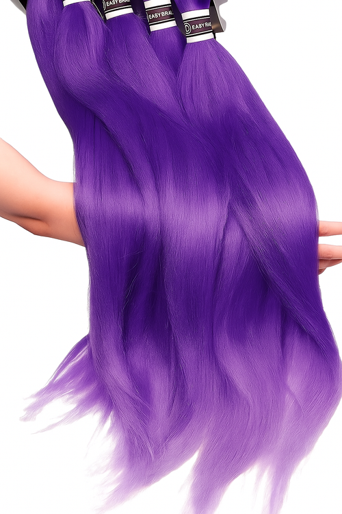 EASY BRAIDS 5 PACK 450g - #PURPLE