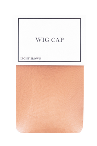WIG CAP - LIGHT BROWN