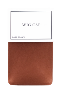 WIG CAP - DARK BROWN