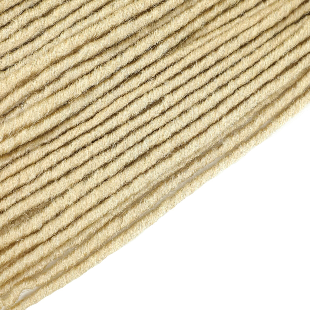Blonda naturliga dreads. Blonda långa Faux locs