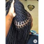 Trendy 16" Dreadlocks Hair 100 Pieces Full Head Big Size