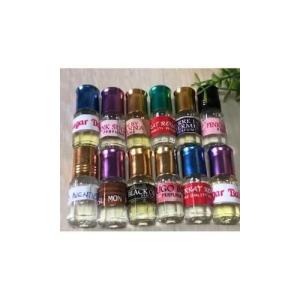 72 Hours Long Lasting Undiluted Oil Perfumes - 3ml X 12pcs