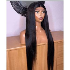 Luxury Bone Straight Wig With Closure 22"