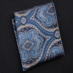 Men's Polyester Silk Hanky Handkerchief Pocket Square