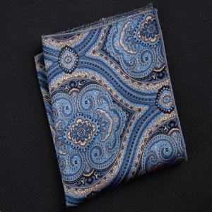 Men's Polyester Silk Hanky Handkerchief Pocket Square