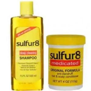 Sulfur 8 Sulfur8 Shampoo And Pomade