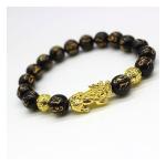 Feng Shui Black Obsidian Wealth Bracelet