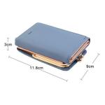 1pc Women's PU Short Multifunction Snap Wallet