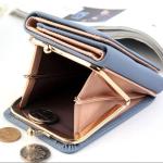 1pc Women's PU Short Multifunction Snap Wallet