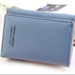 1pc Women's PU Short Multifunction Snap Wallet